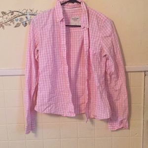 🌟Abercrombie & Fitch Pink Flannel🌟